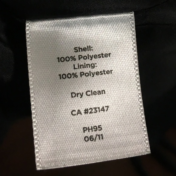 Talbots Sleeveless Black Dress Size 8 - Picture 7 of 7